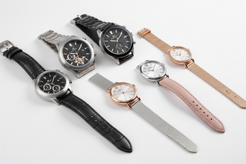 set of men and wo men  watches